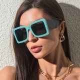 Big Frame Square Sunglasses - Emete Store