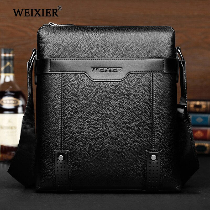 PU Leather Men Messenger Bags - Emete Store