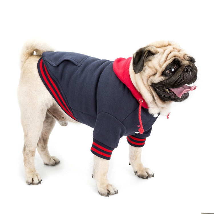 New Pet Clothes Color Matching Sweater Dog Clothes eprolo