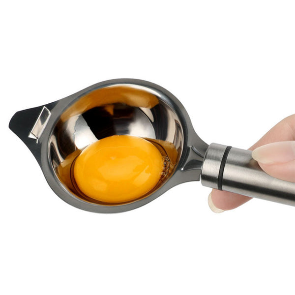 Stainless Steel Egg White Yolk Separator Household Kitchen Egg Beater Filter eprolo