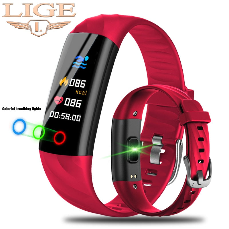 LIGE Smart Watch Women IP68 Waterproof Sport Bracelet - Emete Store