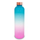 Plastic Water Bottle Frosted Gradient - Emete Store