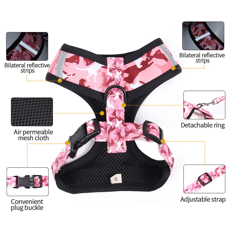 New Pet Leash Chest Strap Set - Emete Store