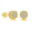 Trendsetter Gold Plated Hiphop Earrings - Emete Store