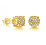 Trendsetter Gold Plated Hiphop Earrings - Emete Store