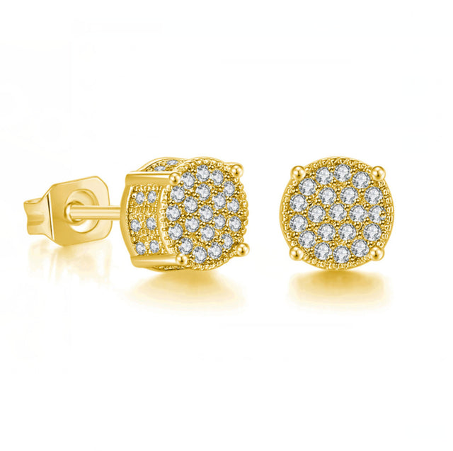 Trendsetter Gold Plated Hiphop Earrings - Emete Store