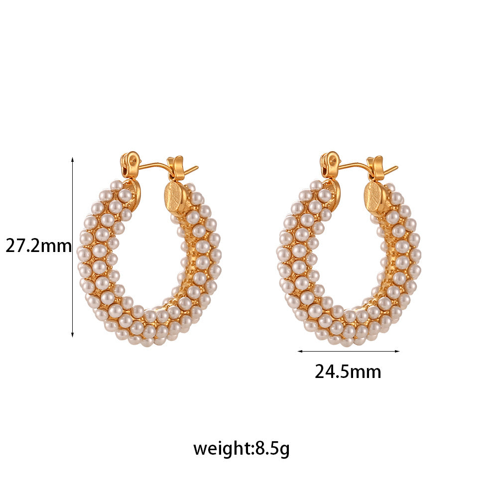 Fashion Simple Niche Light Luxury Earrings - Emete Store