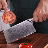 Damascus Sharp Kitchen Knife Slicing Knife - Emete Store