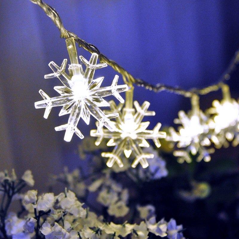 Christmas snowflake lights christmas tree decorations eprolo