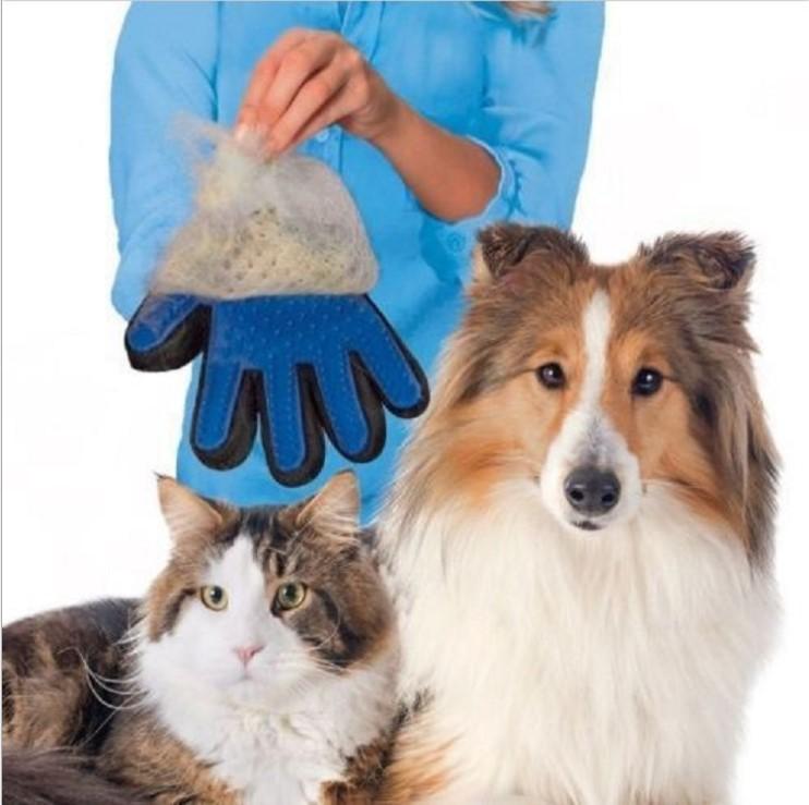 Silicone pet brush Glove Gentle Efficient Pet Grooming eprolo