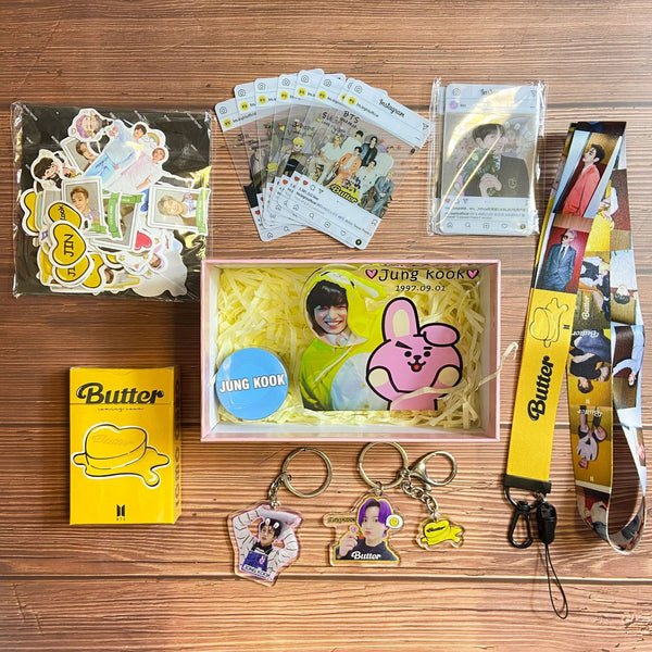 Personal gift box around BTS butter eprolo
