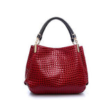 Emete Leather Crocodile Pattern shoulder bags - Emete Store