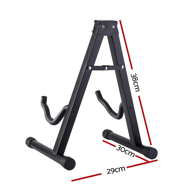 Guitar Stand Folding Portable Floor Rack Holder - Alpha - Emete Store