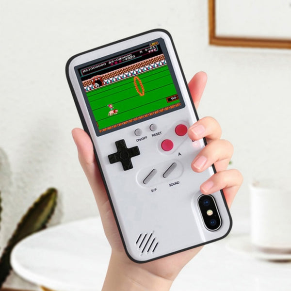 Gameboy Console Soft Phone Case Cover For iPhone X XR XS Max 6 7 8 Plus eprolo