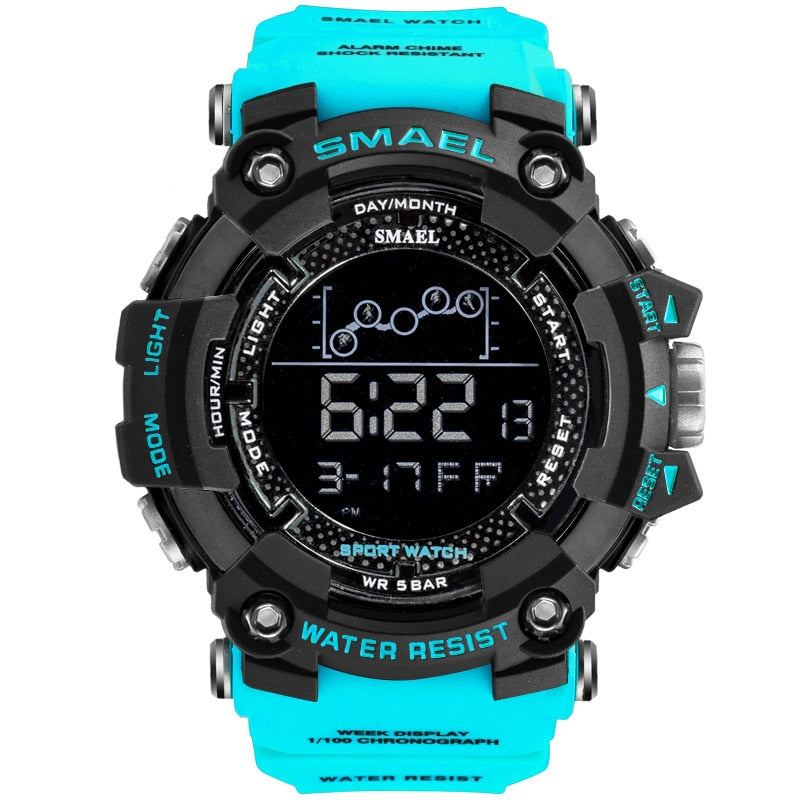 Mens Watch Military Water resistant SMAEL Sport watch Army led Digital eprolo