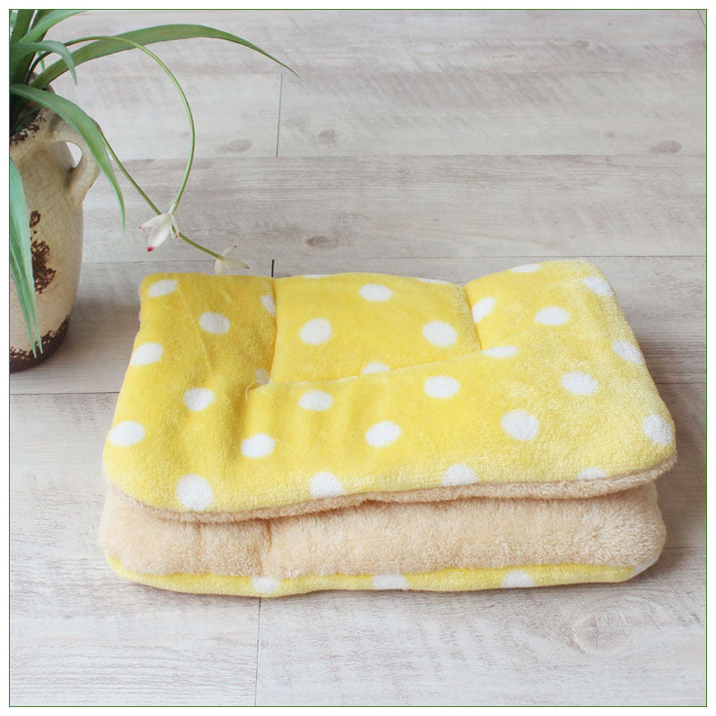 Warm Soft Fleece Pet Mat Travel Cat Litter Dog Blanket Puppy Cushion - Emete Store