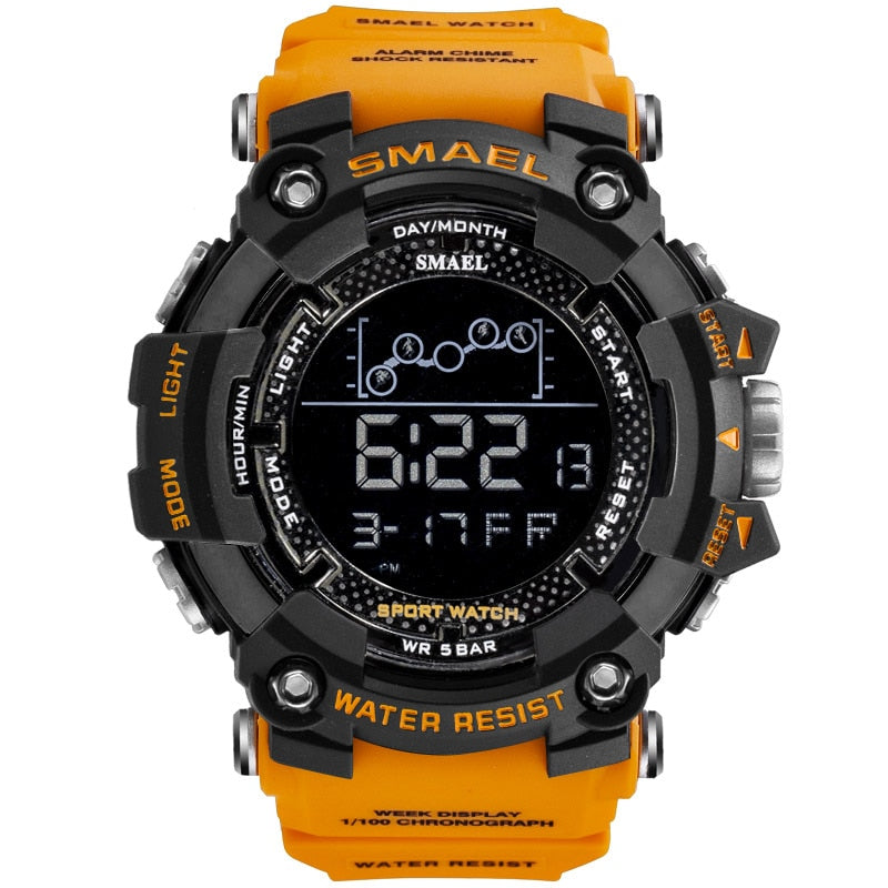 Mens Watch Military Water resistant SMAEL Sport watch Army led Digital eprolo