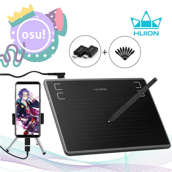 Graphics Drawing Digital Tablets Signature Pen Tablet OSU Game Tablet - Emete Store