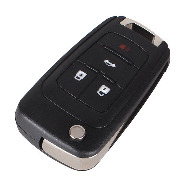 Flip Folding Remote car Key Shell For Chevrolet Cruze Epica Lova Camaro Impala 2 3 4 5 Button HU100 Blade eprolo