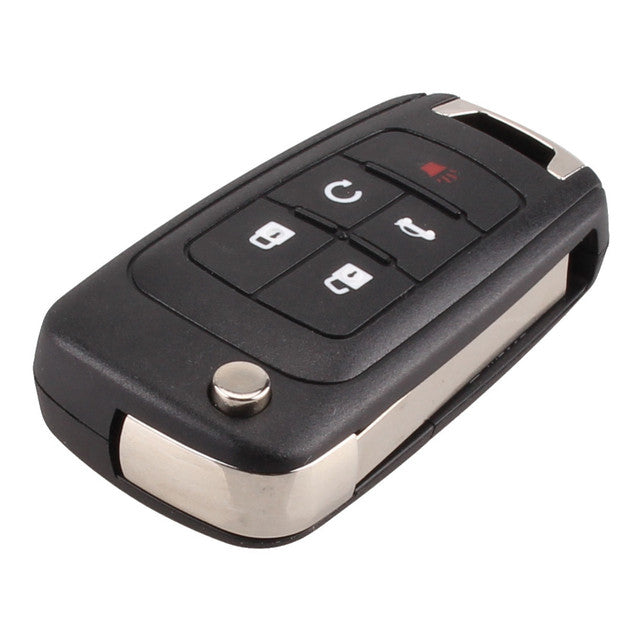 Flip Folding Remote car Key Shell For Chevrolet Cruze Epica Lova Camaro Impala 2 3 4 5 Button HU100 Blade eprolo