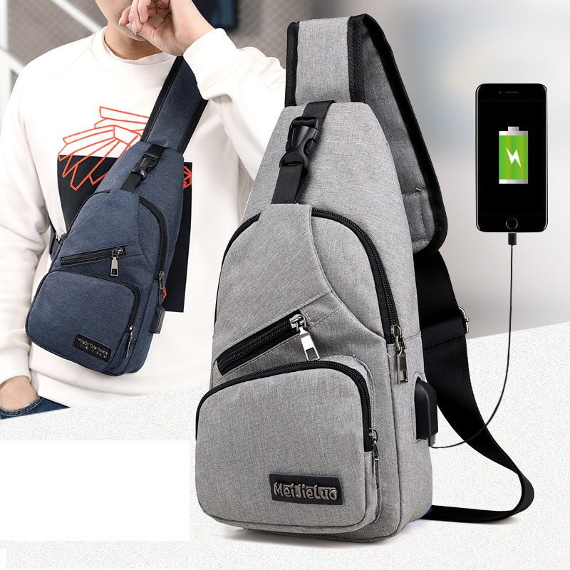 Shoulder Bags USB Charging Crossbody Bags - Emete Store