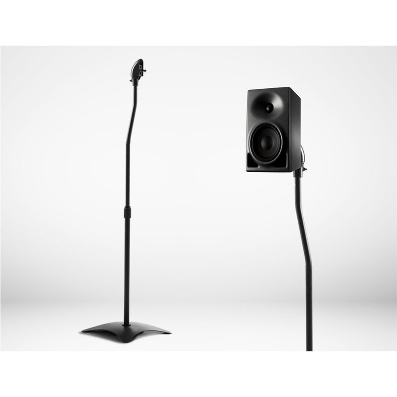 Alpha Speaker Stand 75-112cm Adjustable Height Surround Sound Studio Home 2pcs - Emete Store