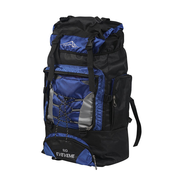 Military Backpack Tactical Hiking Camping Bag Rucksack Outdoor Trekking 80L Emete store