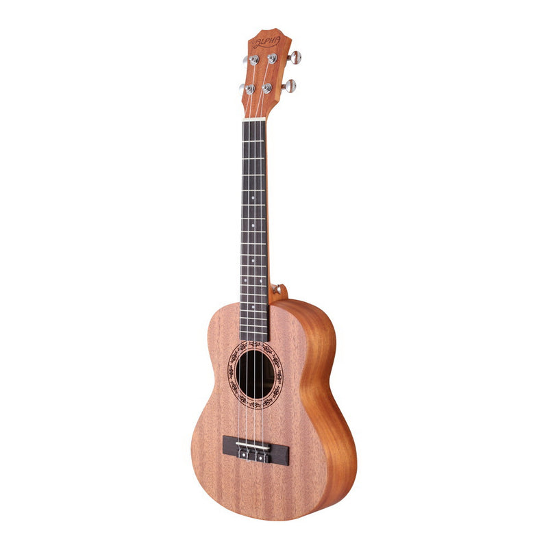 Ukulele Natural Mahogany Tenor Beginner Gift w/ Carry Bag -Alpha 26" - Emete Store