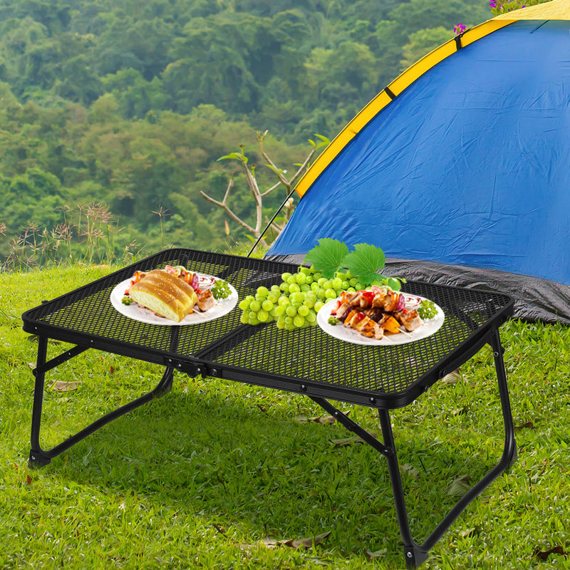 Levede Grill Table BBQ Camping Tables Outdoor Foldable Aluminium Portable Picnic S Emete store