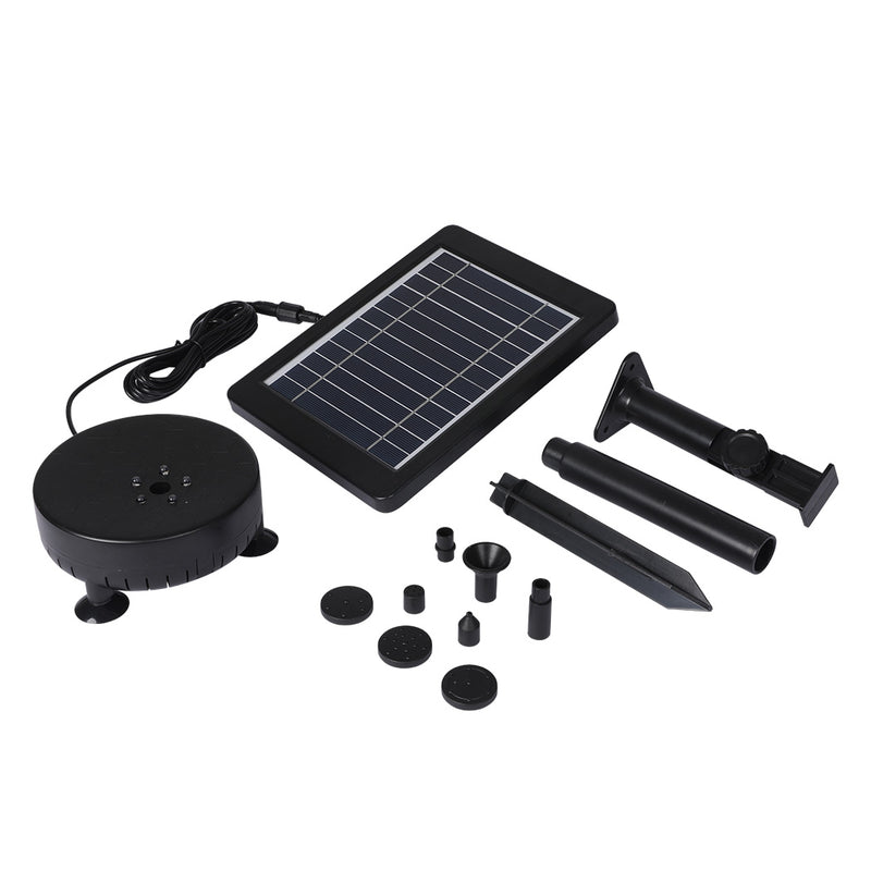 Solar Powered Water Fountain Pump Bird Bath Pond Pool Garden Floating Outdoor - Emete Store