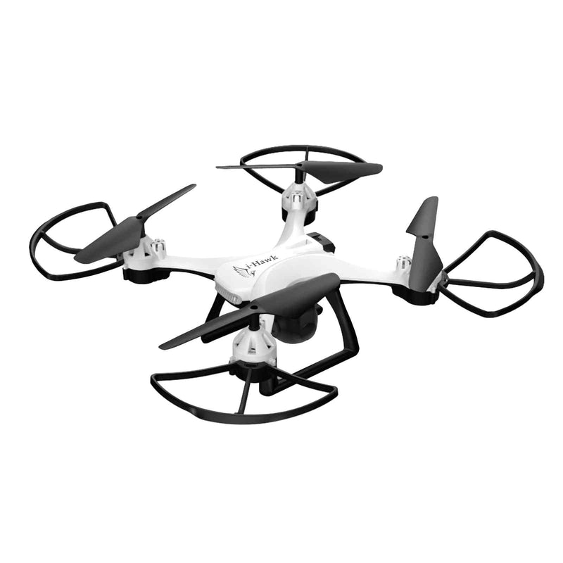 i-Hawk Sparrow Drone with HD Camera Quadcopter White Brand New - Emete Store