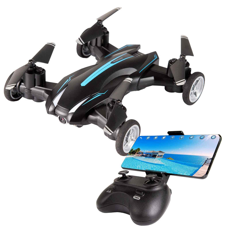 i-Hawk Transform X Drone with HD Camera Quadcopter Brand New Black - Emete Store