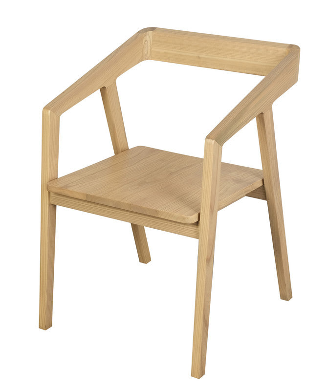 Kyoto Oak Arm Chair - Set of 2 (Natural) - Emete Store