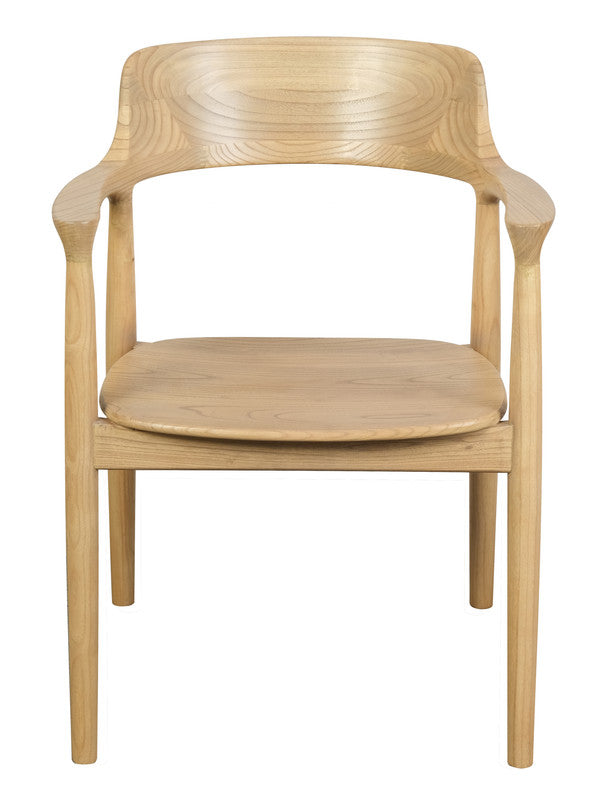 Nobu Oak Arm Chair (Natural) - Emete Store