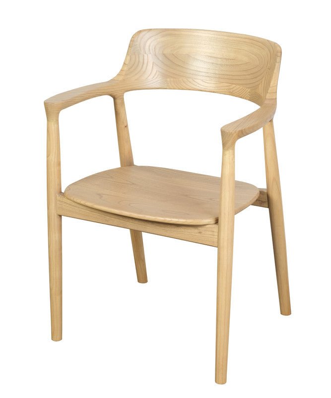 Nobu Oak Arm Chair (Natural) - Emete Store