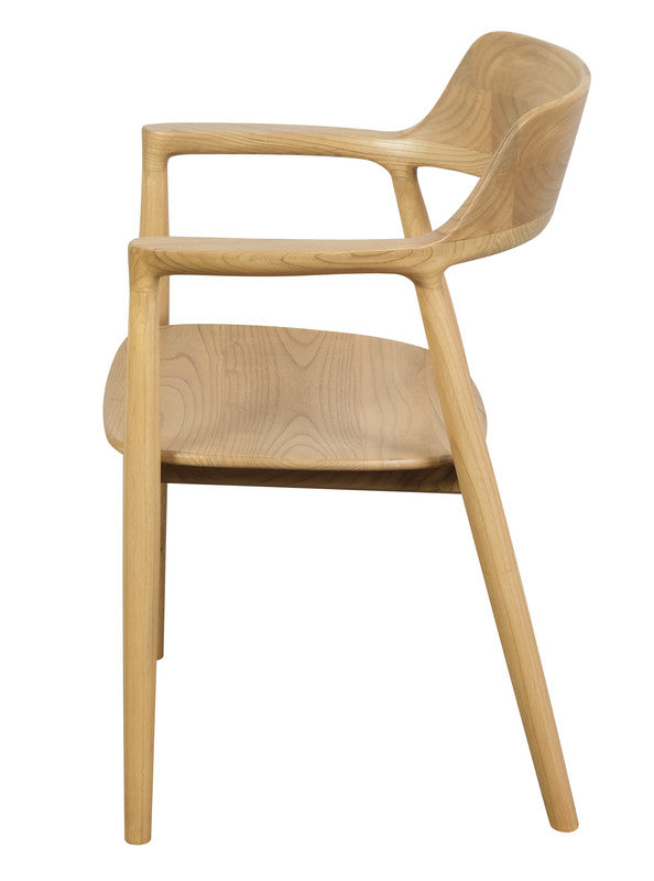 Nobu Oak Arm Chair (Natural) - Emete Store