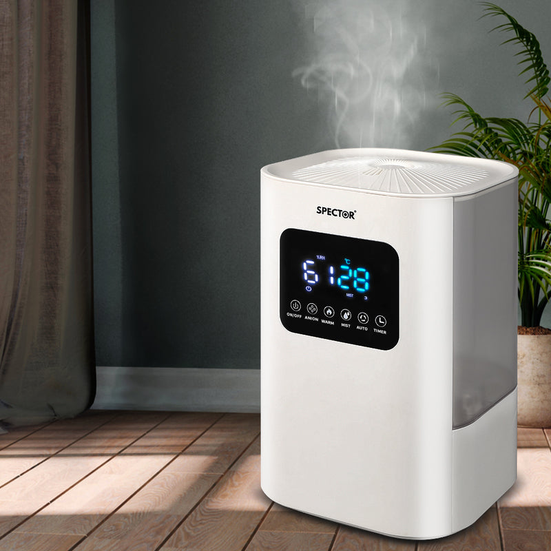 Spector Air Purifying Mist Humidifier Ultrasonic 6L Diffuser Cool Office Home Emete store