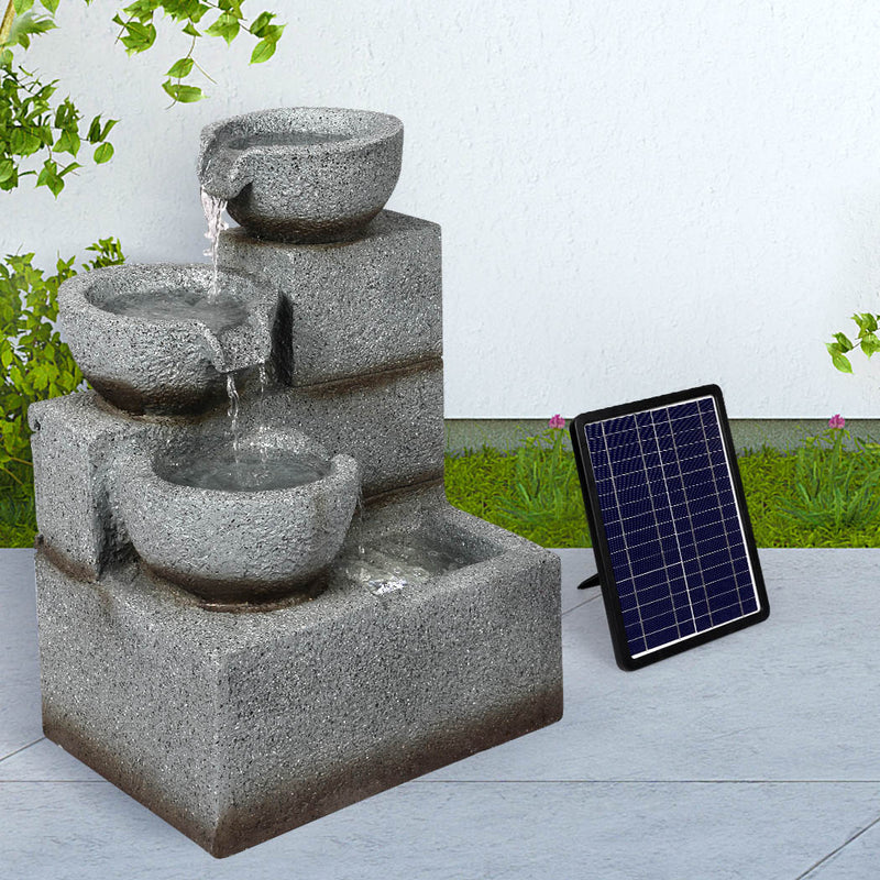 Lambu Solar Fountain Water Bird Bath Power Pump Kit Indoor Garden Outdoor Idropship